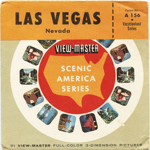 5 ANDREW - Las Vegas - Nevada - View-Master 3 Reel Packet - vintage - A156-SU Packet 3dstereo 