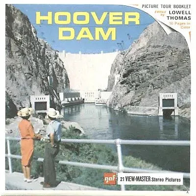 Hoover Dam - View-Master Test 3 Reel Set - from VM Archives - 1960s views -  vintage - A158-G1A