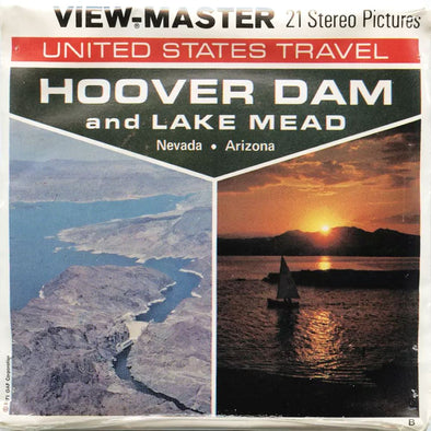 5 ANDREW - Hoover Dam - View-Master 3 Reel Packet - 1971 - vintage - A158B-V2 Packet 3dstereo 