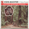 Muir Woods - View-Master 3 Reel Packet - 1982 - vintage - A164-G3 Packet 3dstereo 