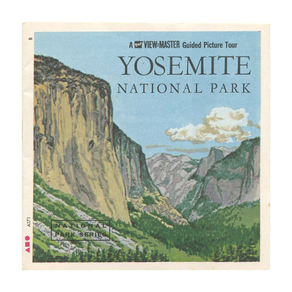 5 ANDREW - Yosemite - California - View-Master 3 Reel Packet - vintage - A171-G1B Packet 3dstereo 