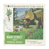 5 ANDREW - Main Street and Primeval World - View-Master 3 Reel Packet - vintage - A175-G3E Packet 3dstereo 