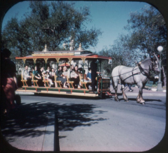 5 ANDREW - Main Street U.S.A - Disneyland - View-Master 3 Reel Packet - 1956 - vintage - 851-A,B,C-S3 Packet 3dstereo 