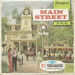 5 ANDREW - Main Street U.S.A - Disneyland - View-Master 3 Reel Packet - vintage - A175-S6B Packet 3dstereo 