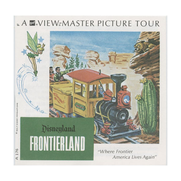 5 ANDREW - Frontierland - View-Master 3 Reel Packet - vintage - A176-G3F Packet 3dstereo 