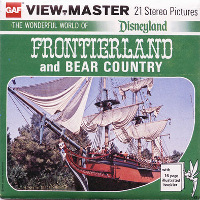5 ANDREW - Frontierland and Bear Country - View-Master 3 Reel Packet - vintage - A176-G5G Packet 3dstereo 