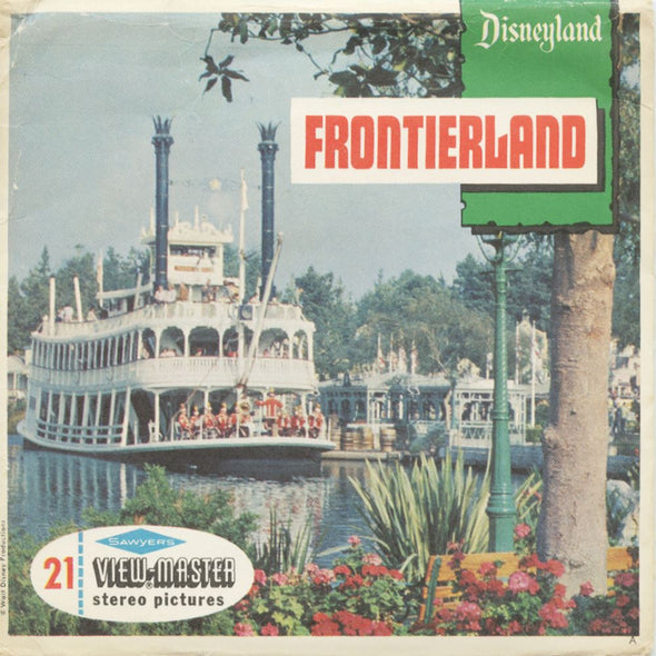 5 ANDREW - Frontierland - View-Master 3 Reel Packet - vintage - A176-S6A Packet 3dstereo 