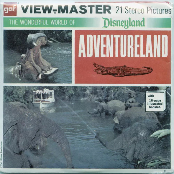 5 ANDREW - Adventureland - Disneyland - View-Master 3 Reel Packet - vintage - A177-G3F Packet 3dstereo 