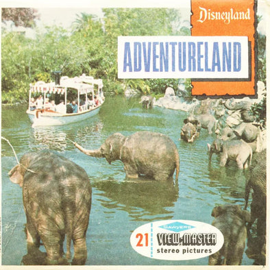 5 ANDREW - Adventureland - Disneyland - View-Master 3 Reel Packet - vintage - A177-S6 Packet 3dstereo 