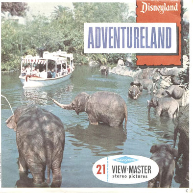 5 ANDREW - Adventureland - View-Master 3 Reel Packet - vintage - A177-S6C Packet 3dstereo 