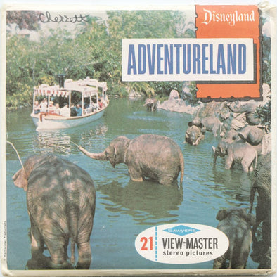 10 ANDREW - Adventureland - View-Master 3 Reel Economy Packet - vintage - A177-S6C Packet 3dstereo 