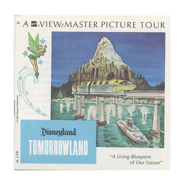 5 ANDREW - Tomorrowland - View-Master 3 Reel Packet - vintage - A179-G3E Packet 3dstereo 