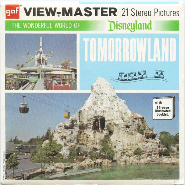 5 ANDREW - Tomorrowland - View-Master 3 Reel Packet - vintage - A179-G3E Packet 3dstereo 