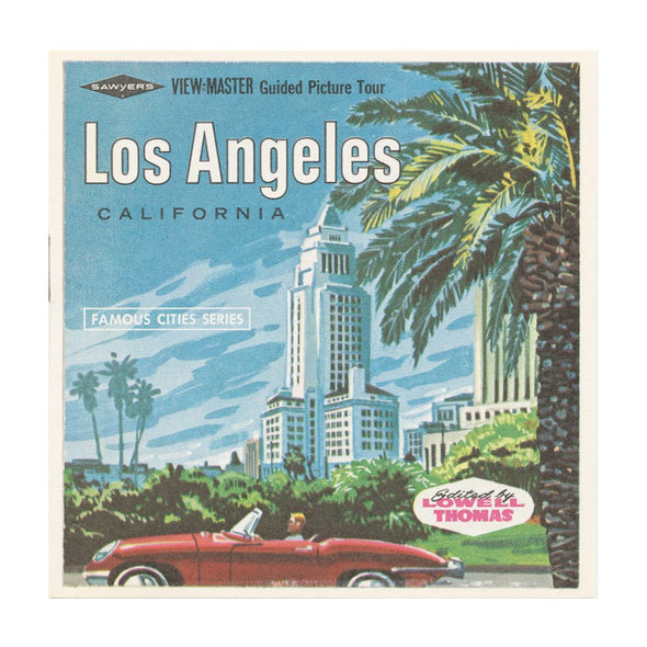 9 ANDREW - Los Angeles - View-Master 3 Reel Economy Packet - vintage - A181-G1A Packet 3Dstereo 