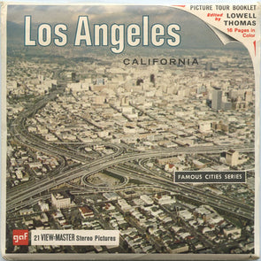 9 ANDREW - Los Angeles - View-Master 3 Reel Economy Packet - vintage - A181-G1A Packet 3Dstereo 