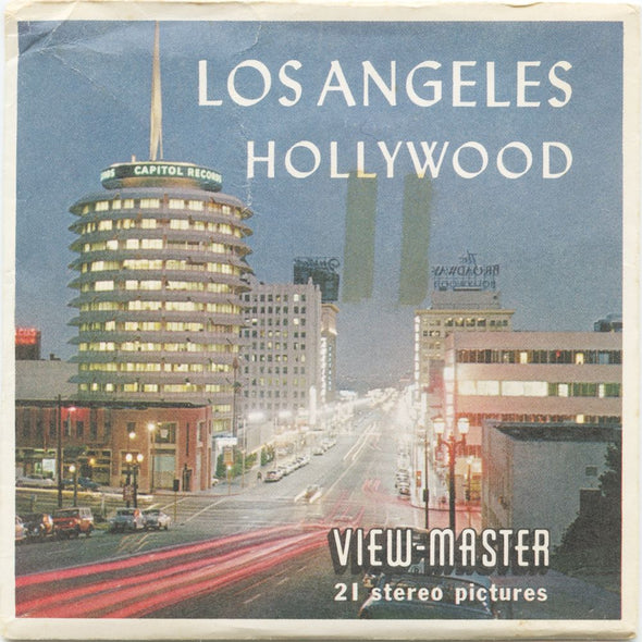 10 ANDREW - Los Angeles - View-Master 3 Reel Packet - vintage - A181-S5 Packet 3dstereo 