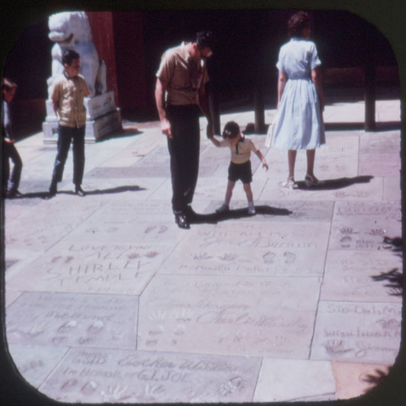 10 ANDREW - Los Angeles - View-Master 3 Reel Packet - vintage - A181-S5 Packet 3dstereo 