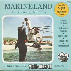 5 ANDREW - Marineland of the Pacific - View-Master 3 Reel Packet - 1958 - vintage - A188-S4 Packet 3dstereo 