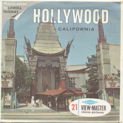 5 ANDREW - Hollywood California - View-Master 3 Reel Packet - vintage - A194-S6A Packet 3dstereo 