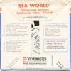 Sea World - View-Master 3 Reel Packet - 1976 - vintage - A208-G5B Packet 3dstereo 
