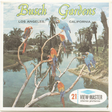 10 ANDREW - Busch Gardens - View-Master 3 Reel Packet - vintage - A233-S6A Packet 3dstereo.com 