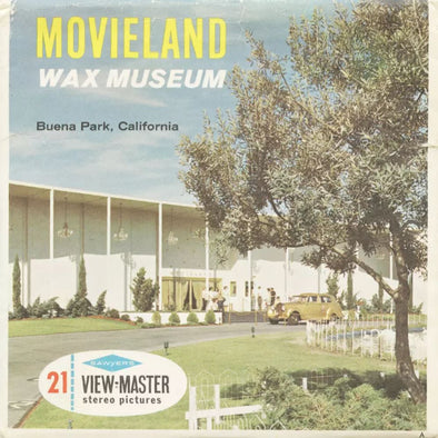 5 ANDREW - Movieland Wax Museum - View-Master 3 Reel Packet - vintage - A234-S6A Packet 3dstereo 