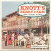 Knott's Berry Farm and Ghost Town I - View-Master 3 Reel Packet - vintage - A235-G1B Packet 3dstereo 