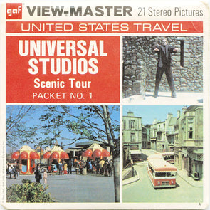 9 ANDREW - Universal Studios - View-Master 3 Reel Economy Packet - vintage - A241-G3A Packet 3Dstereo 