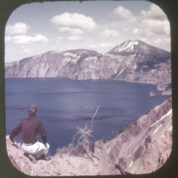 5 ANDREW - Crater Lake - National Park - View-Master 3 Reel Packet - vintage - A246-S6 Packet 3dstereo 