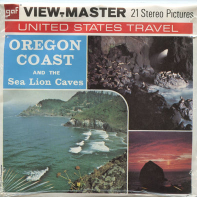 5 ANDREW - Oregon Coast and the Sea Lion Caves - View-Master 3 Reel Packet - 1973 - vintage - A247-G3C Packet 3dstereo 