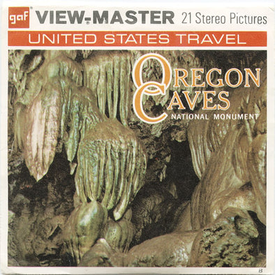10 ANDREW - Oregon Caves - View-Master 3 Reel Economy Packet - vintage - A248-G3B Packet 3Dstereo 