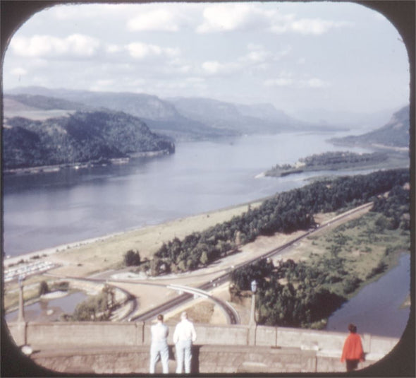 4 ANDREW - Columbia River Gorge - View-Master 3 Reel Packet - vintage - A249-S6 Packet 3dstereo 