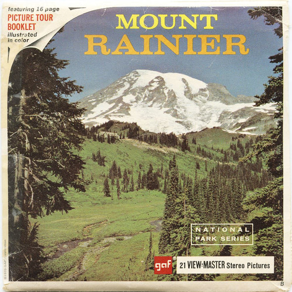 5 ANDREW - Mount Rainier - View-Master 3 Reel Packet - 1970 - vintage - A271-G1B Packet 3dstereo 