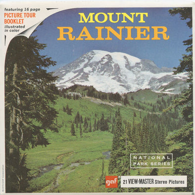 5 ANDREW - Mount Rainier - View-Master 3 Reel Packet - vintage - A271-G1B Packet 3dstereo 