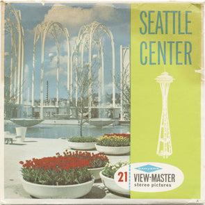9 ANDREW - Seattle Center - View-Master 3 Reel Economy Packet - vintage - A276-S6A Packet 3Dstereo 