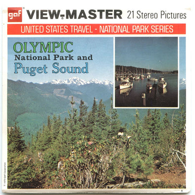 4 ANDREW - Olympic National Park - View-Master 3 Reel Packet - vintage - A278-G3A Packet 3dstereo 