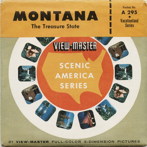 5 ANDREW - Montana - View-Master 3 Reel Packet - 1957 - vintage - A295-SU Packet 3dstereo 
