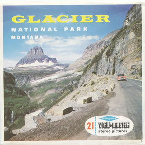 5 ANDREW - Glacier National Park - View-Master 3 Reel Packet - vintage - A296-S6A Packet 3dstereo 