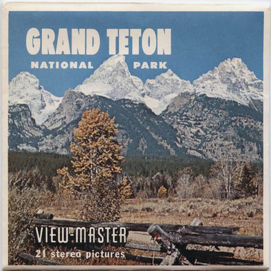 5 ANDREW - Grand Teton National Park - View-Master 3 Reel Packet - vintage - A307-S5 Packet 3dstereo 