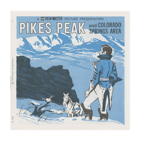 5 ANDREW - Pikes Peak and Colorado Spring Area - View-Master 3 Reel Packet - vintage - A321-G5C Packet 3dstereo 