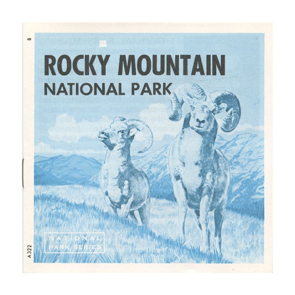 5 ANDREW - Rocky Mountain - View-Master 3 Reel Packet - vintage - A322-G3B Packet 3dstereo 