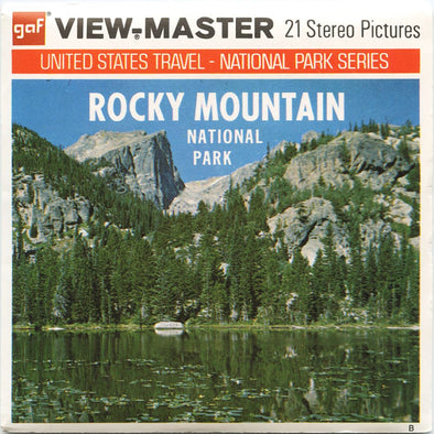 5 ANDREW - Rocky Mountain - View-Master 3 Reel Packet - vintage - A322-G3B Packet 3dstereo 