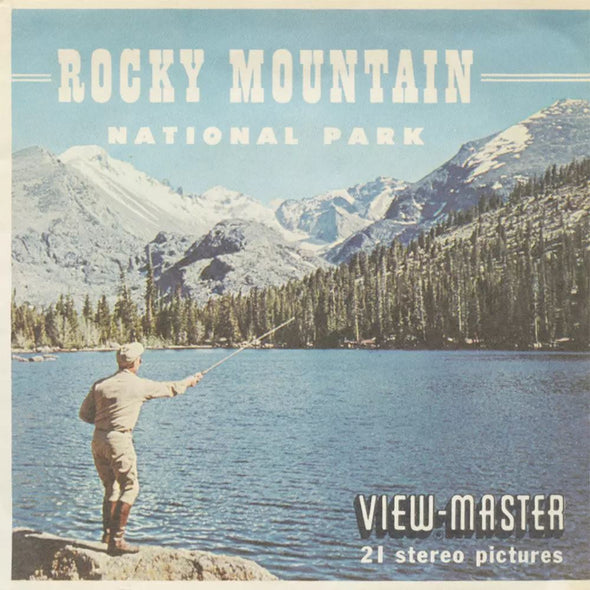 5 ANDREW - Rocky Mountain National Park - View-Master 3 Reel Packet - vintage - A322-S5 Packet 3dstereo 