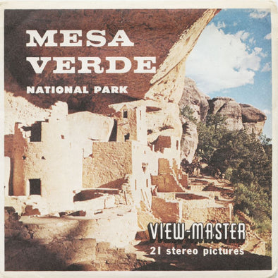 5 ANDREW - Mesa Verde National Park - View-Master 3 Reel Packet - vintage - A325-S5 Packet 3dstereo 