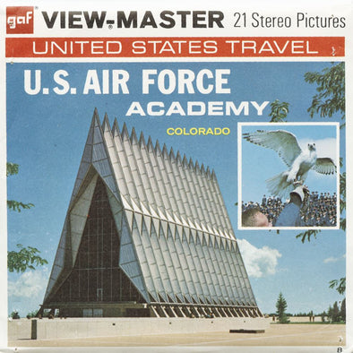5 ANDREW - U.S. Air Force Academy - Colorado - View-Master 3 Reel Packet - vintage - A326-G3B Packet 3dstereo 