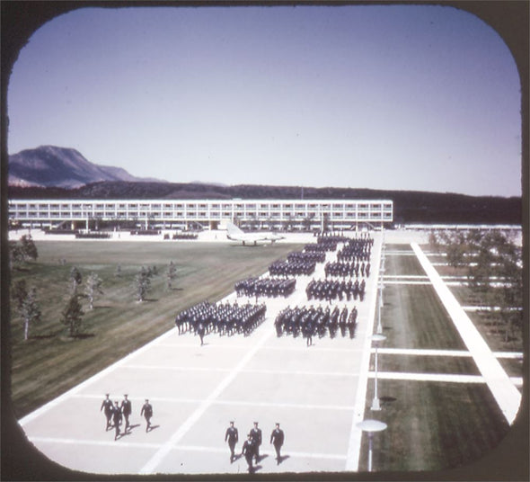5 ANDREW - U.S. Air Force Academy - Colorado - View-Master 3 Reel Packet - vintage - A326-G3B Packet 3dstereo 
