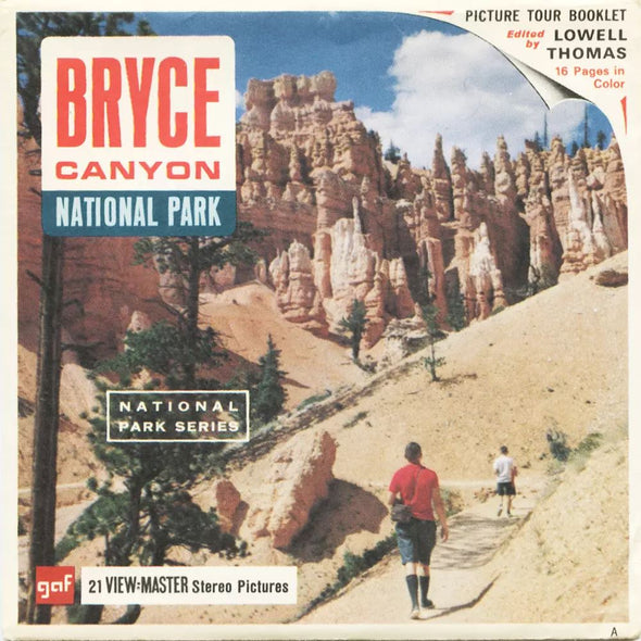 5 ANDREW - Bryce Canyon National Park - View-Master 3 Reel Packet - vintage - A346-G1A Packet 3dstereo 