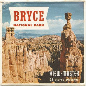 5 ANDREW - Bryce National Park - View-Master 3 Reel Packet - vintage - A346-S5 Packet 3dstereo 