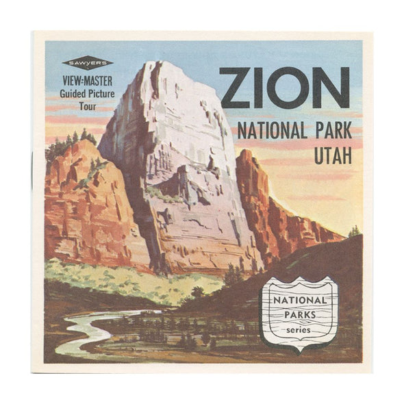 9 ANDREW - Zion National Park - View-Master 3 Reel Packet - vintage - A347-S6A Packet 3Dstereo 