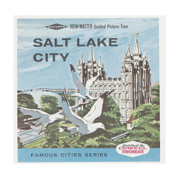 5 ANDREW - Salt Lake City - View-Master 3 Reel Packet - vintage - A348-S6A Packet 3dstereo 